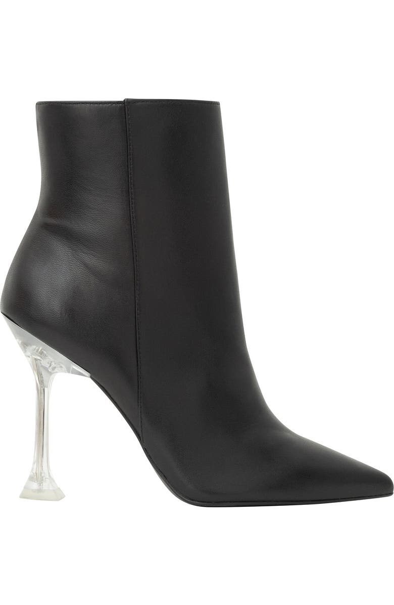Nine West Tonight Clear Heel Dress Bootie, Alternate, color,