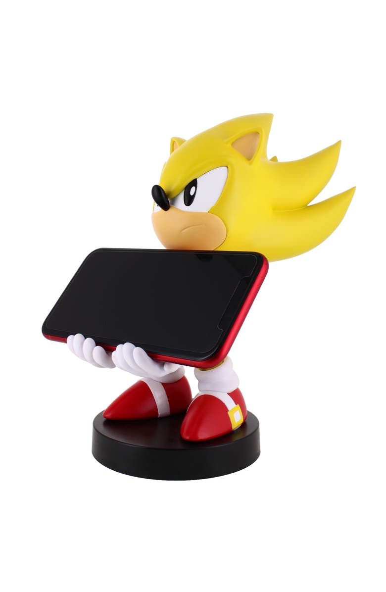Exquisite Gaming SEGA Super Sonic Original Mobile Phone & Gaming Controller Holder, Alternate, color, Multicolored