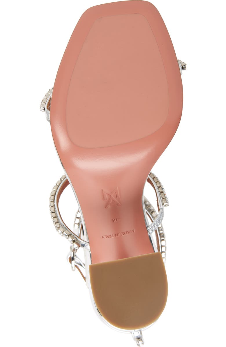 Amina Muaddi Gilda Crystal Strappy Sandal, Alternate, color,