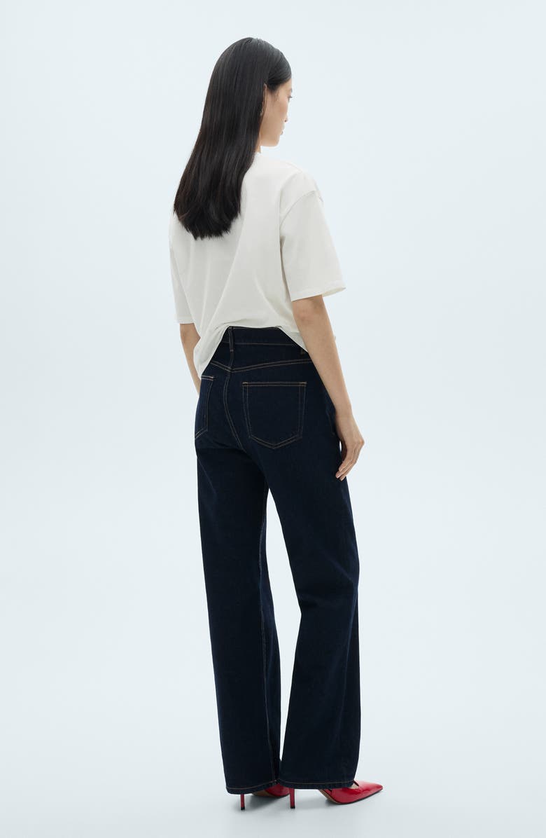 MANGO Flower Cotton T-Shirt, Alternate, color, 