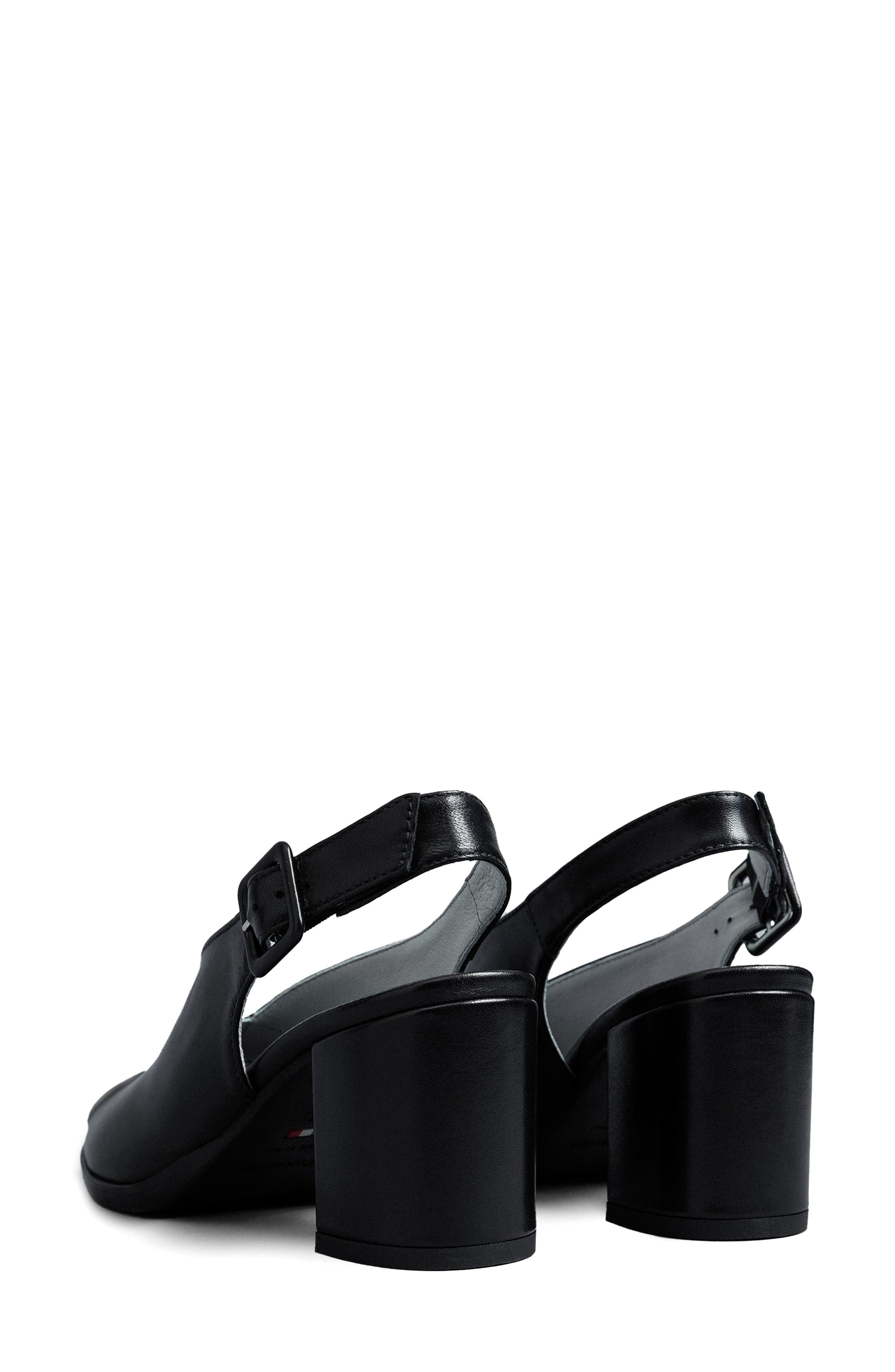 NeroGiardini Slingback Sandal, Alternate, color, Black