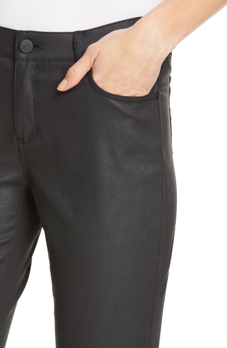 Lafayette 148 New York Mercer Coated Skinny Jeans, Alternate, color, 