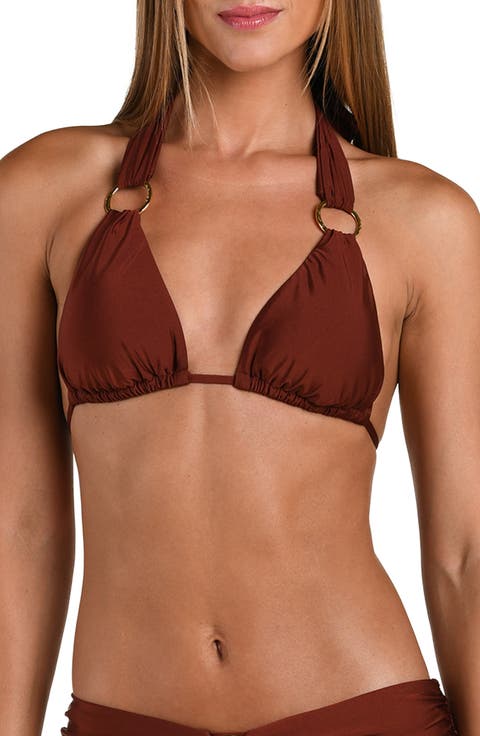 Solids Triangle Bikini Top