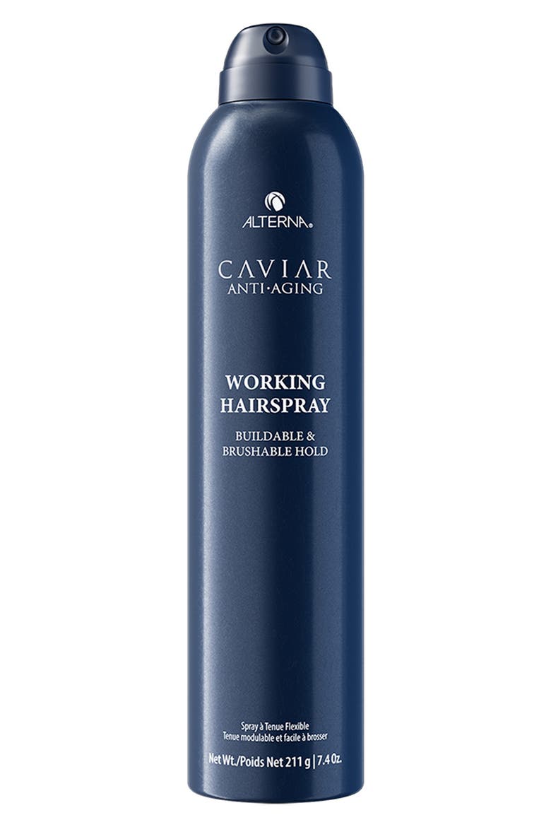 Caviar Anti-Aging Working Hairspray, Main, color, NO COLOR