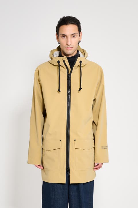 Stockholm Patch Matte Raincoat