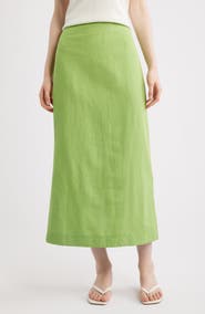 ALIGNE Mia Topstitch Detail Skirt