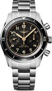 Longines Spirit Pilot Flyback Chronograph Bracelet Watch, 39.5mm