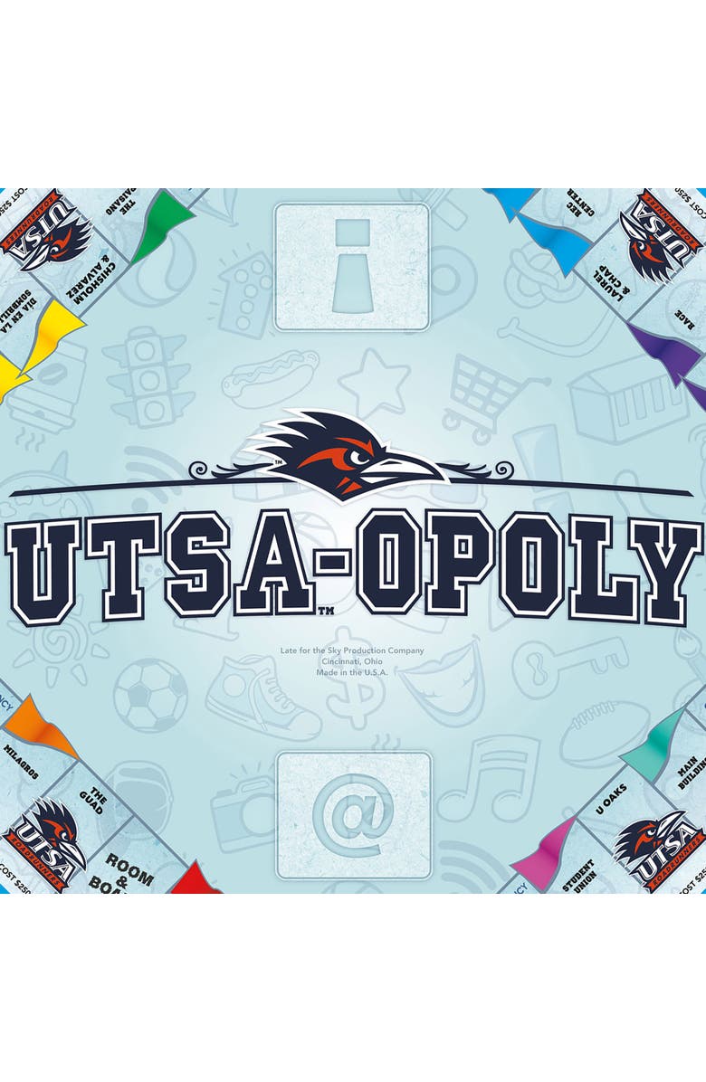 Late for the Sky Utsaopoly Monopoly Board Game, Alternate, color,