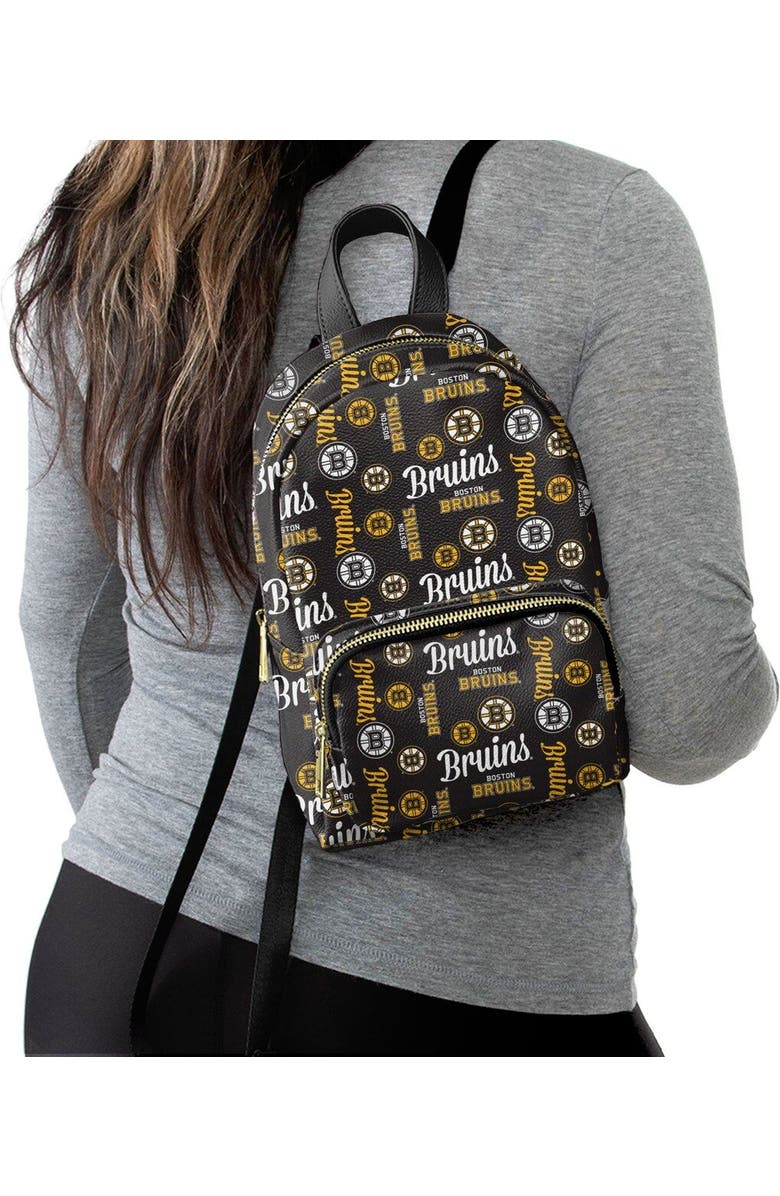 FOCO Youth FOCO Black Boston Bruins Repeat Brooklyn Mini Backpack, Alternate, color, Black