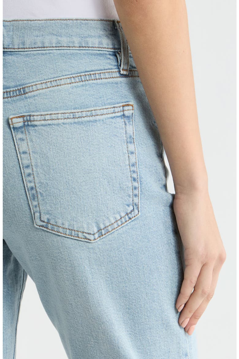 The Borrowed Mid Rise Boyfriend Jeans, Alternate, color, IDA