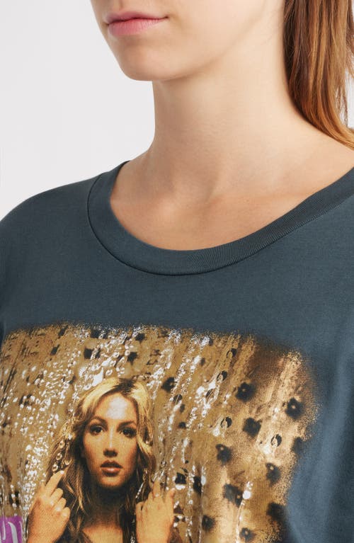 Daydreamer Britney Spears 'oops I Did It Again' Graphic T-shirt In Black