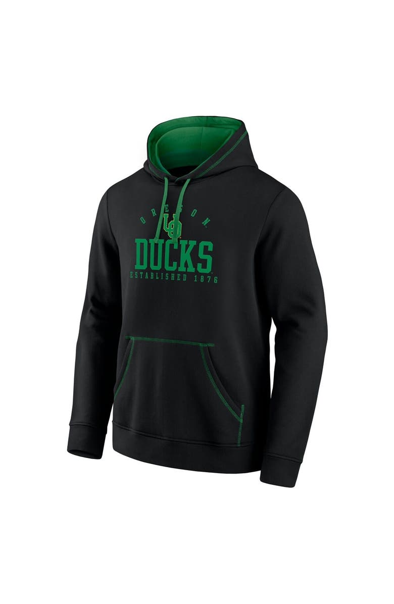 FANATICS Men's Fanatics Black Oregon Ducks Toppler Fleece Pullover Hoodie, Alternate, color, Black