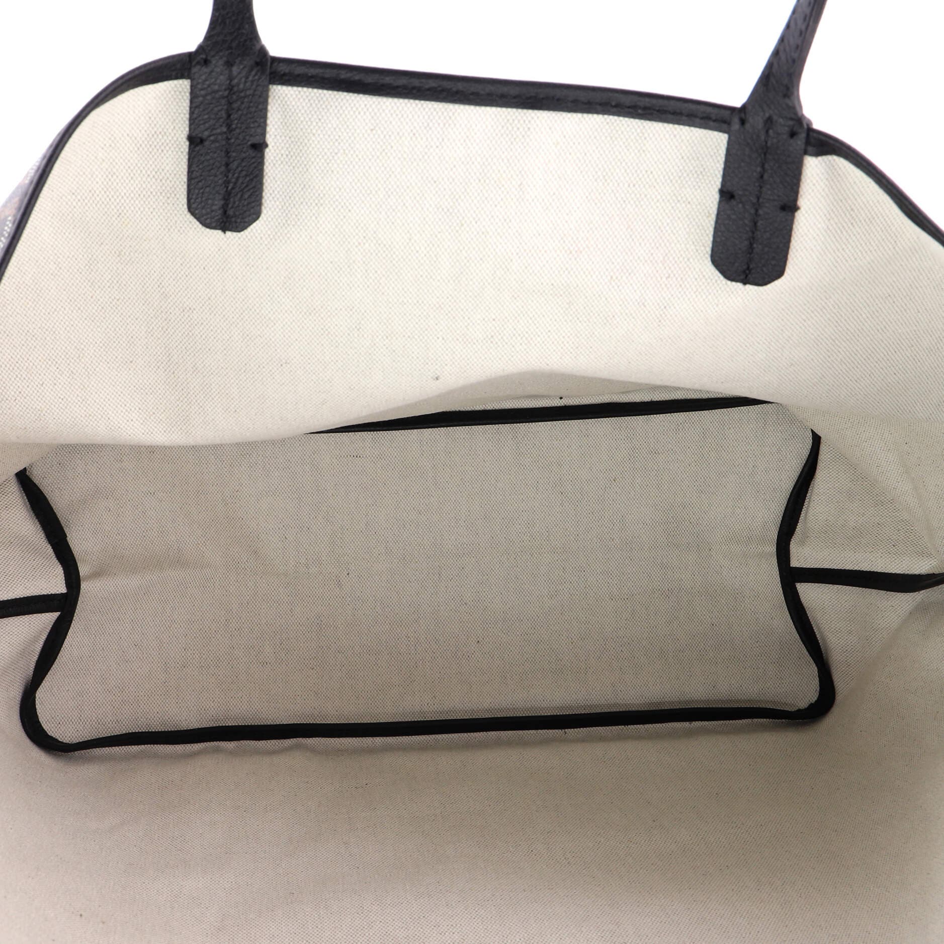 Pre-Owned Goyard Saint Louis Tote Coated Canvas PM, Alternate, color, Black