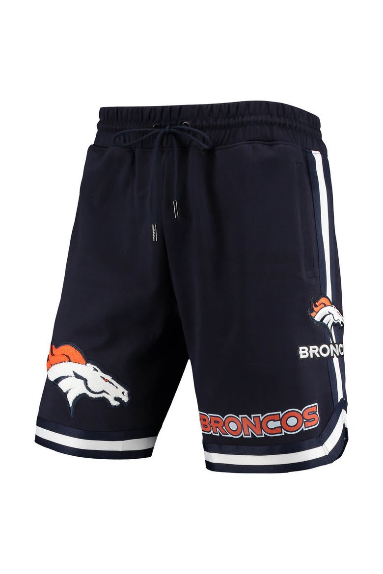 Men's Pro Standard Navy Denver Broncos Core Shorts, Alternate, color, Navy