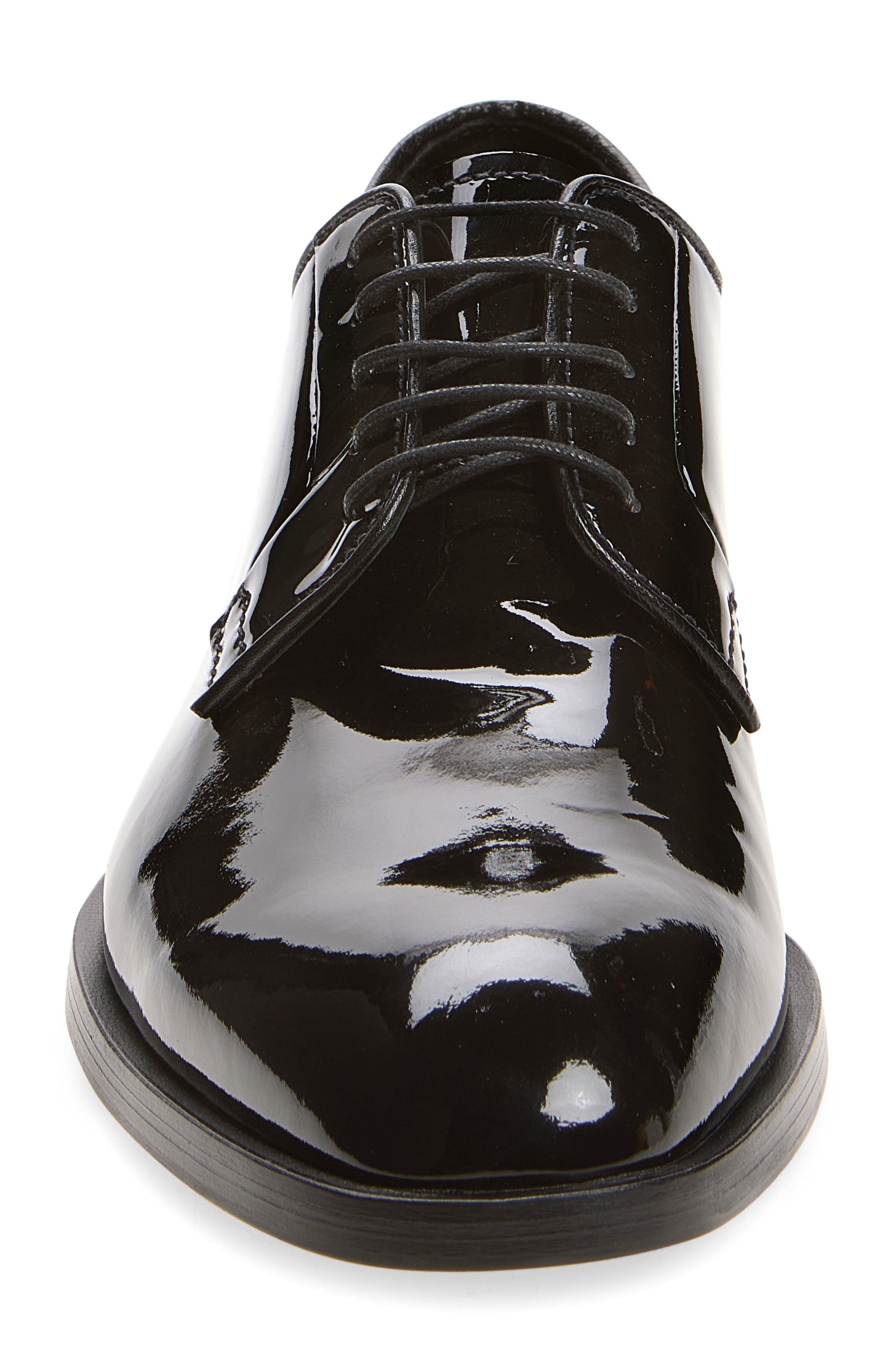 Formal Patent Leather Derby, Alternate, color, NERO