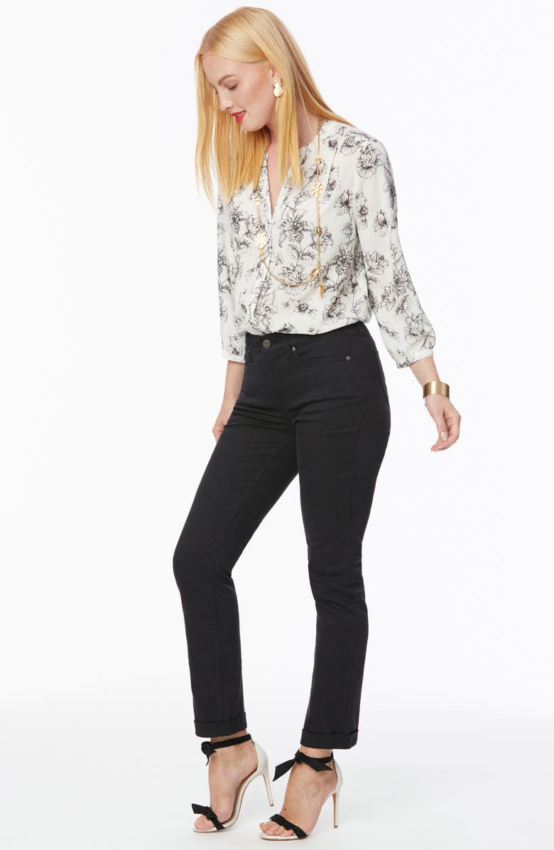 NYDJ Sheri Cuff Ankle Jeans, Alternate, color,