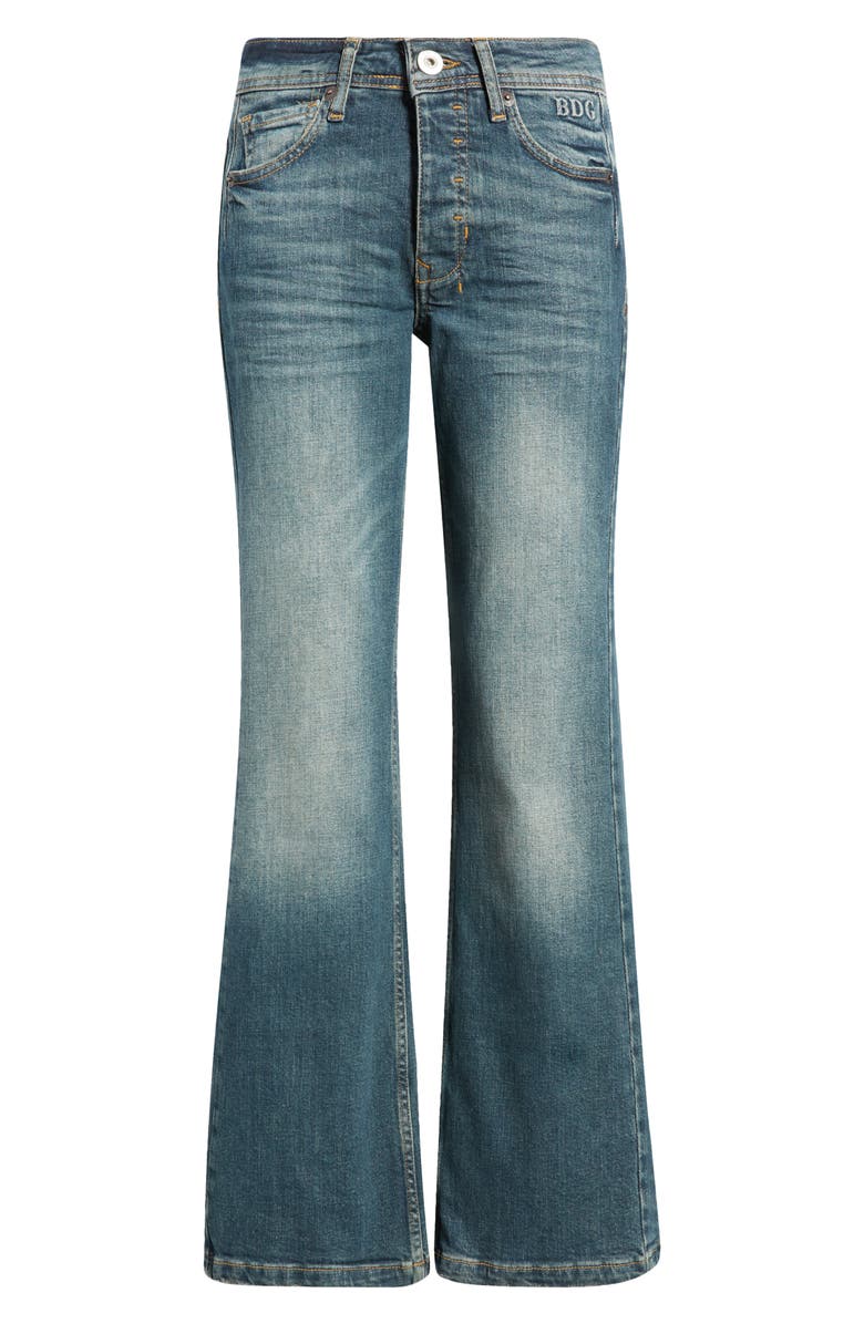 BDG Urban Outfitters Teo Low Rise Relaxed Bootcut Jeans, Alternate, color, Mid Vintage