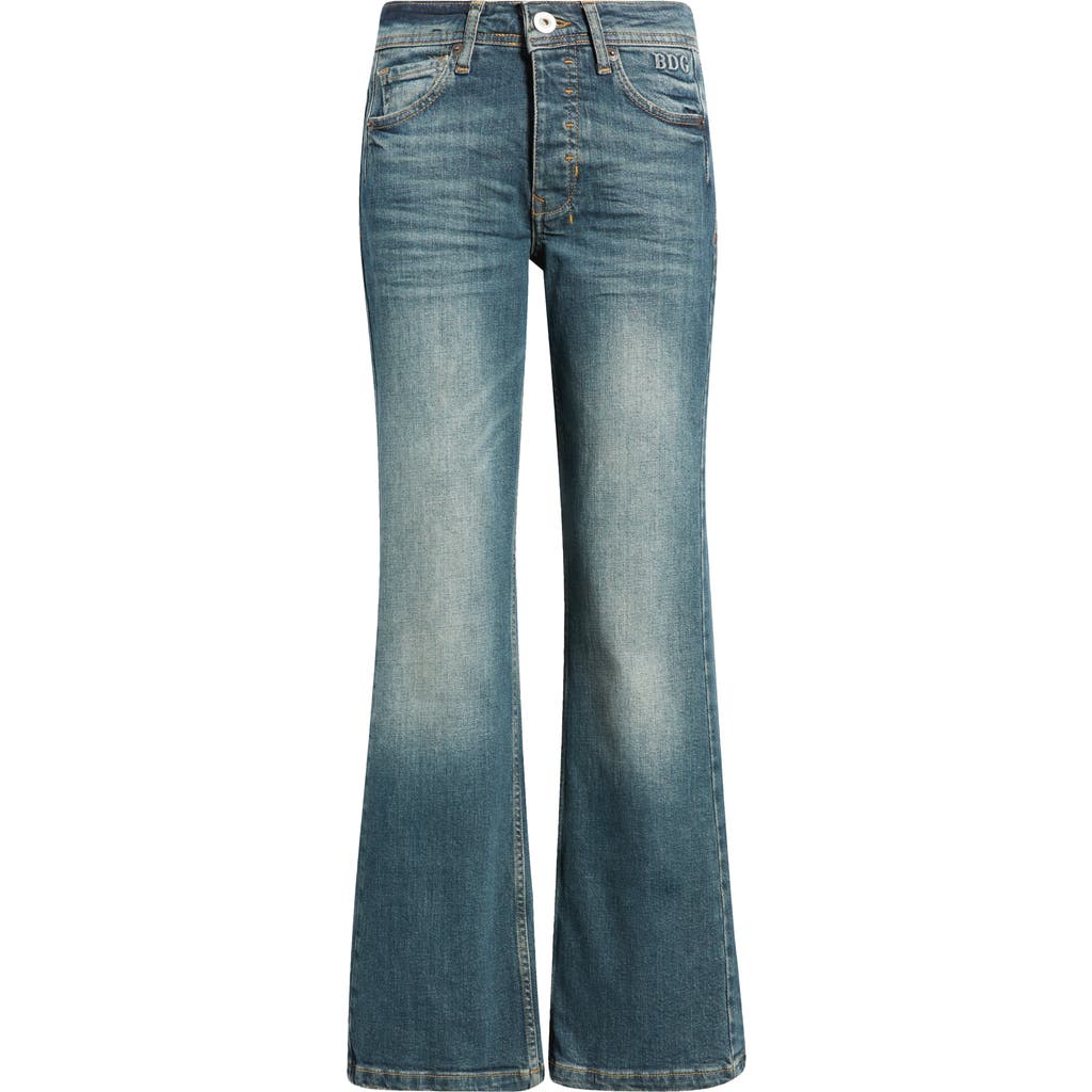 Bdg Urban Outfitters Teo Low Rise Relaxed Bootcut Jeans In Blue