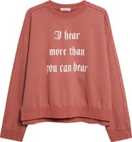 Undercover Graphic Cotton Sweatshirt