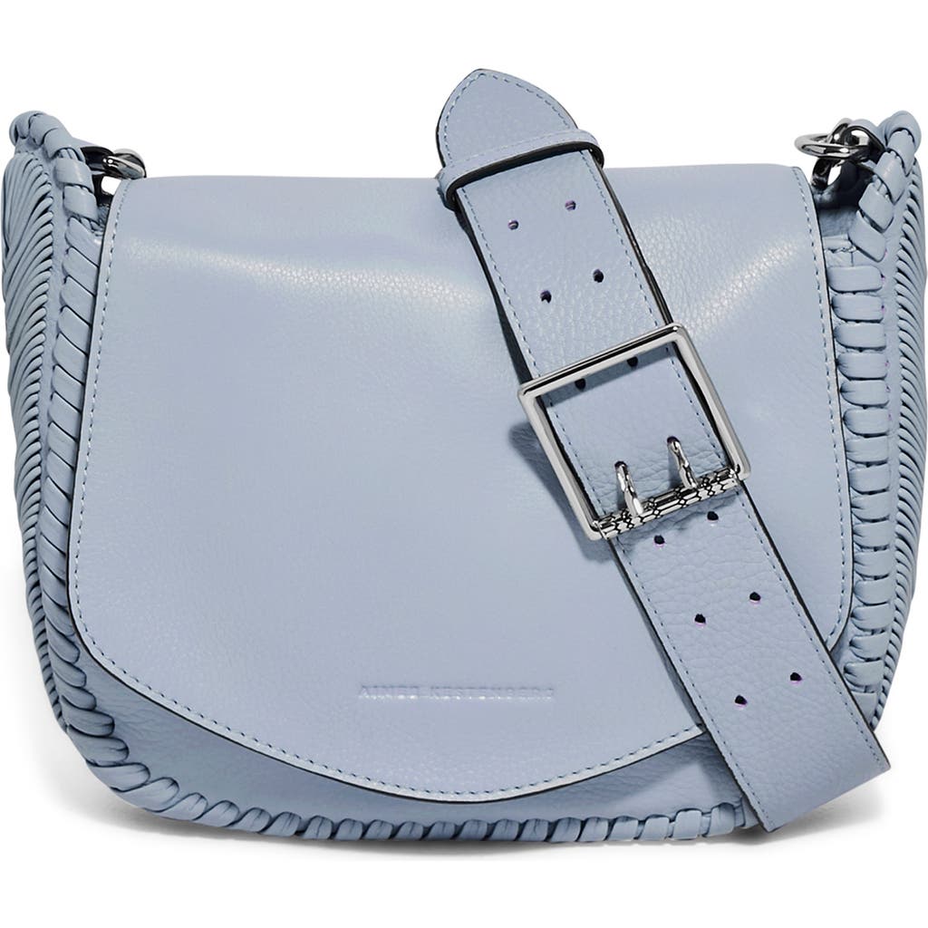 AIMEE All for Love Leather Crossbody Bag in Breeze Blue  product