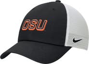 Nike Men's Nike Black Oregon State Beavers On-Field Club Adjustable Trucker Hat