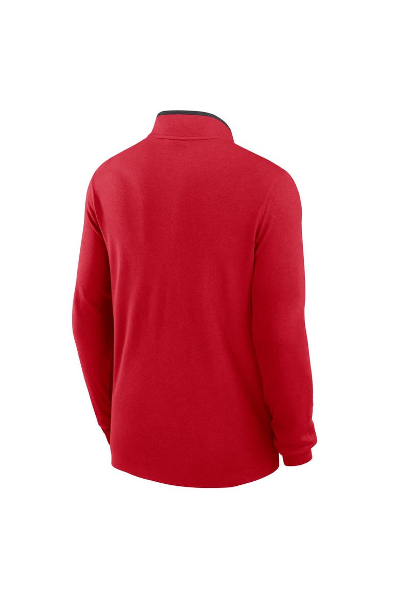 Men's Nike Red St. Louis Cardinals Dri-FIT Victory Half-Zip Pullover, Alternate, color, Red