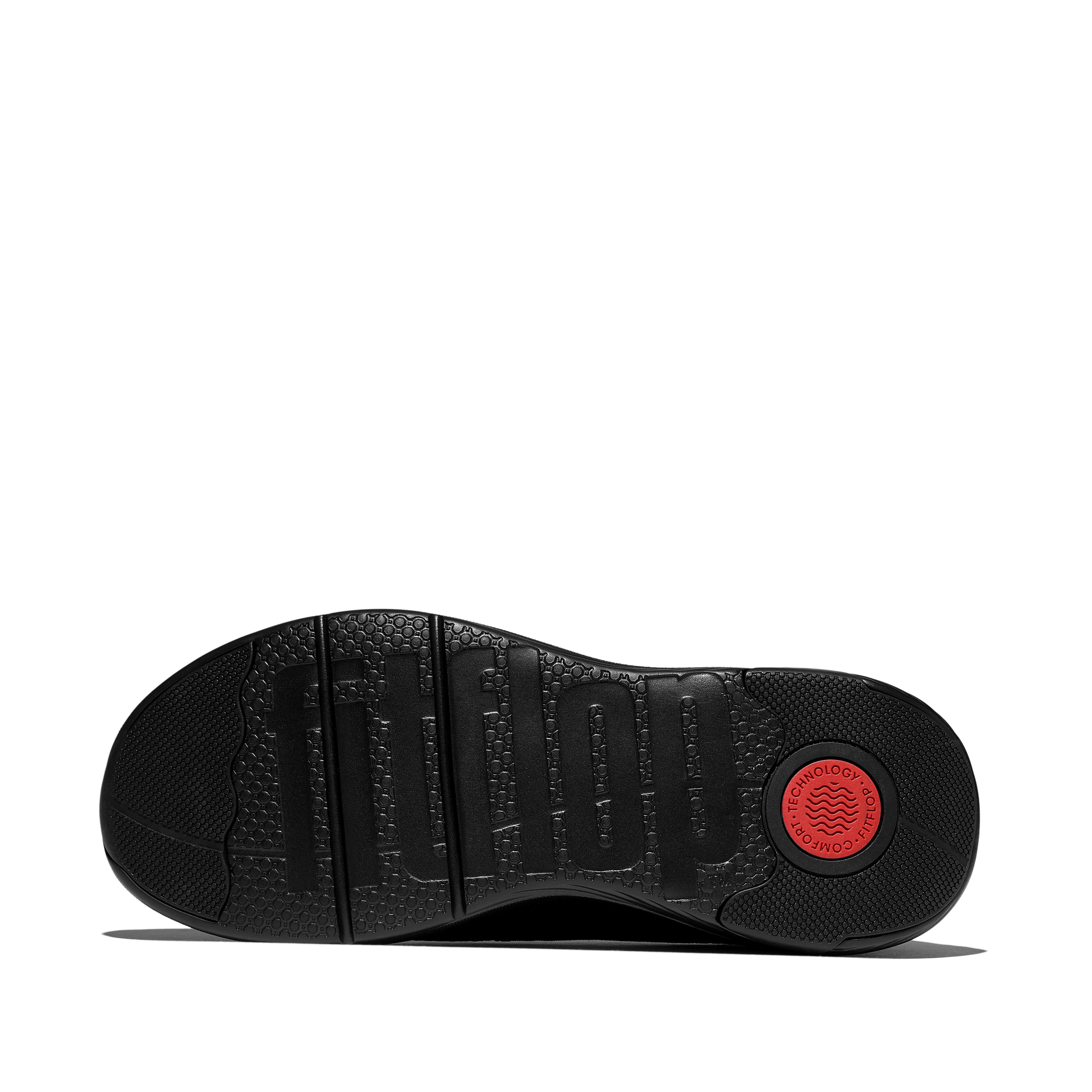 FitFlop Super-Q Knit Ballet Flats, Alternate, color, All Black