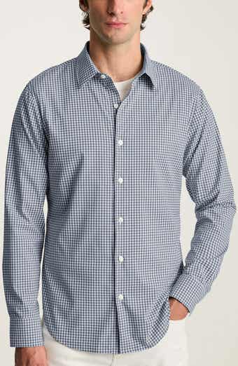 Bonobos Tech Gingham Check Performance Button-Up Shirt
