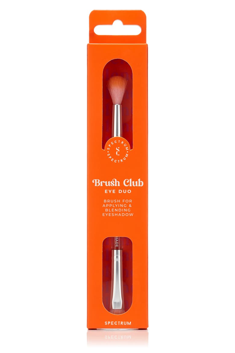 Brush Club Eye Duo Brush, Alternate, color, ORANGE