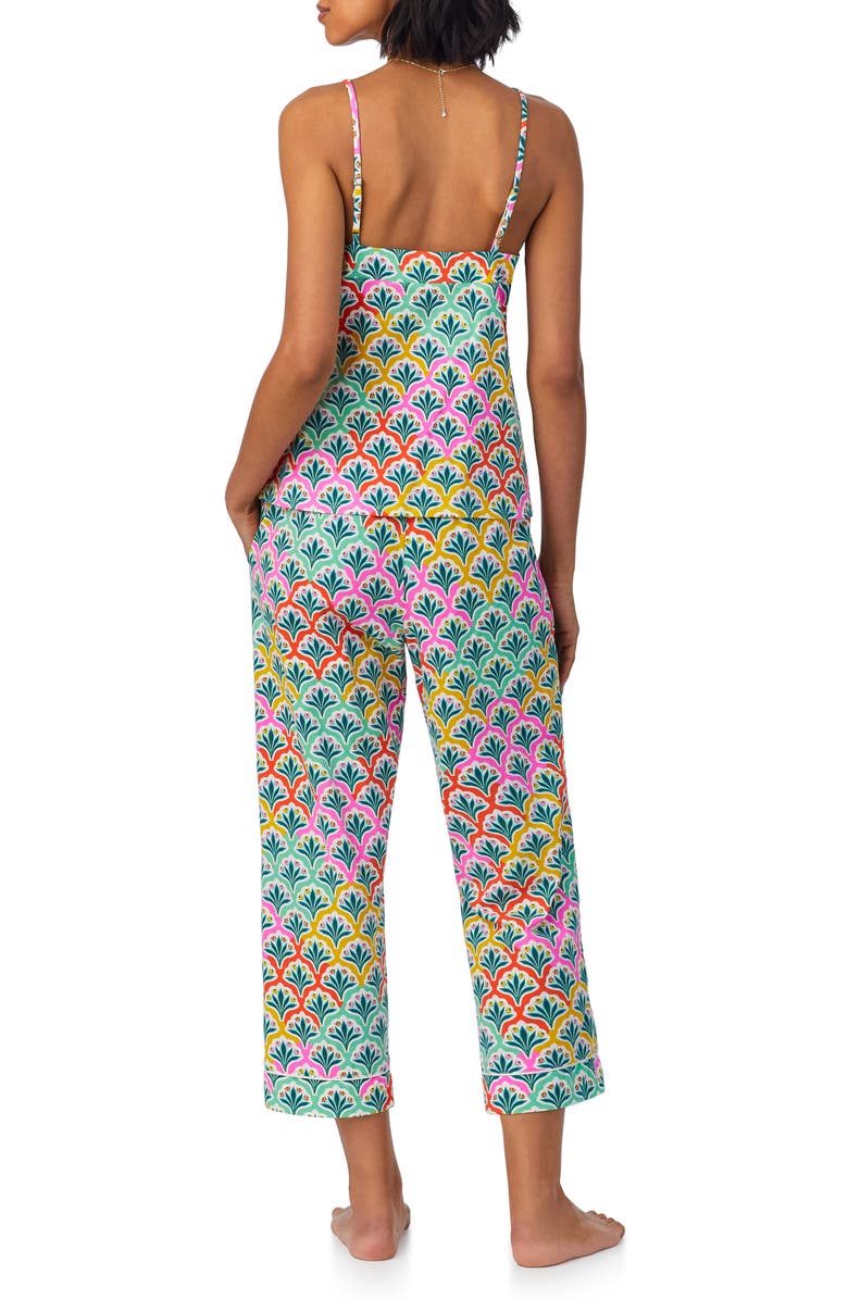 BedHead Pajamas Stretch Organic Cotton Jersey Crop Pajamas, Alternate, color, 