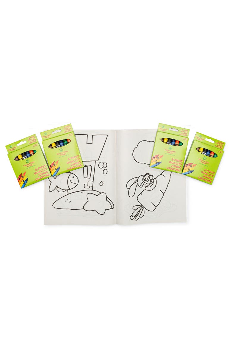 Three Little Twigs Beginners Coloring Books Bundle, Alternate, color, Multicolored