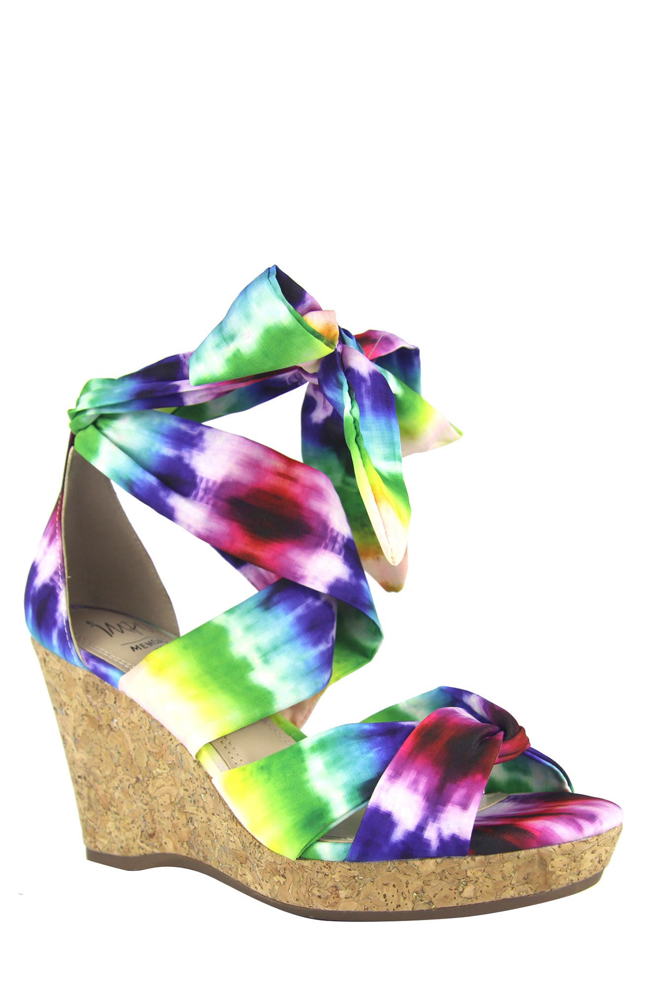 Impo Ozara Ankle Wrap Wedge Sandal, Main, color, 