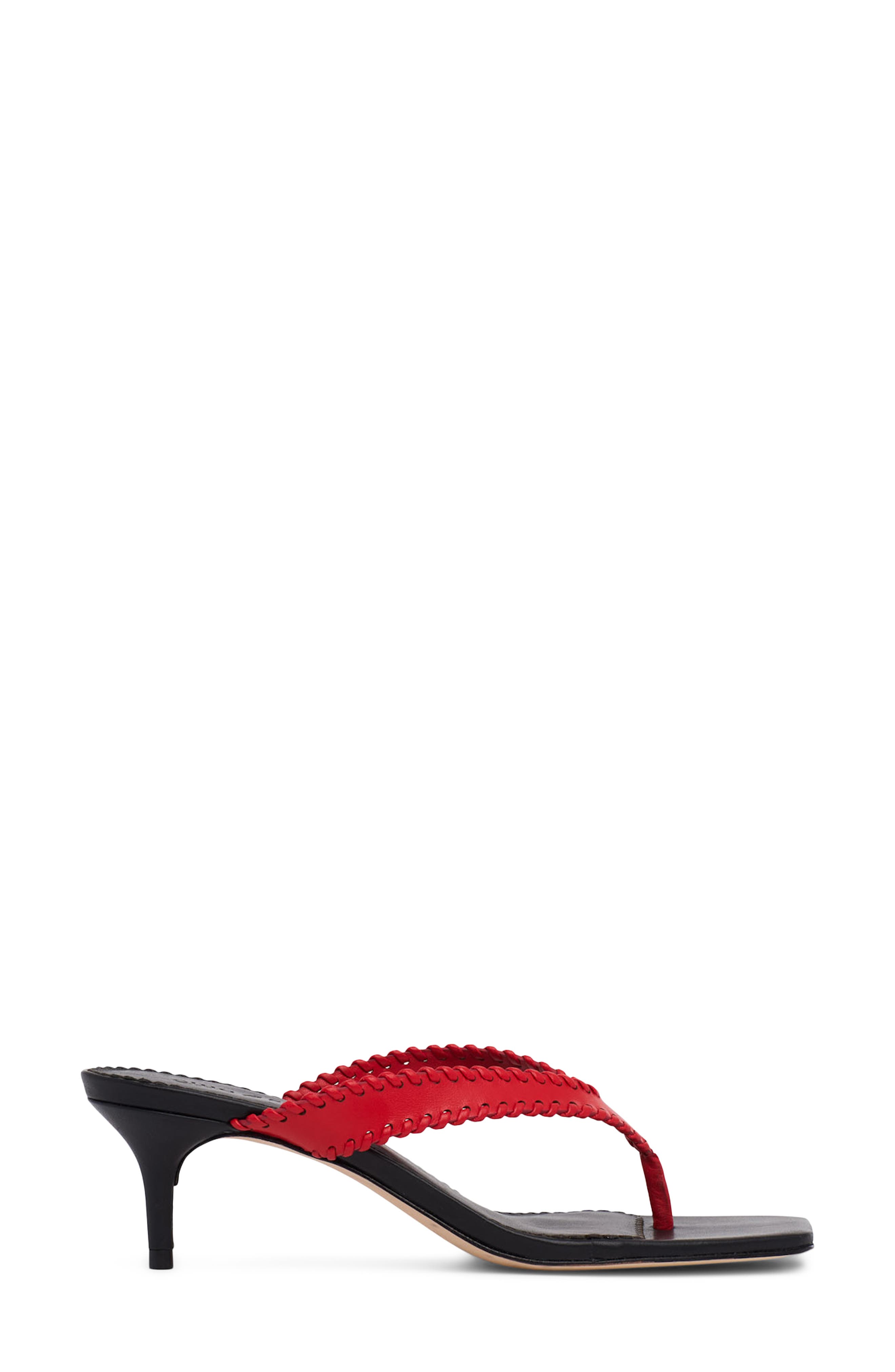 Frankie Thong Slide Sandal, Alternate, color, BISOU/ BLACK