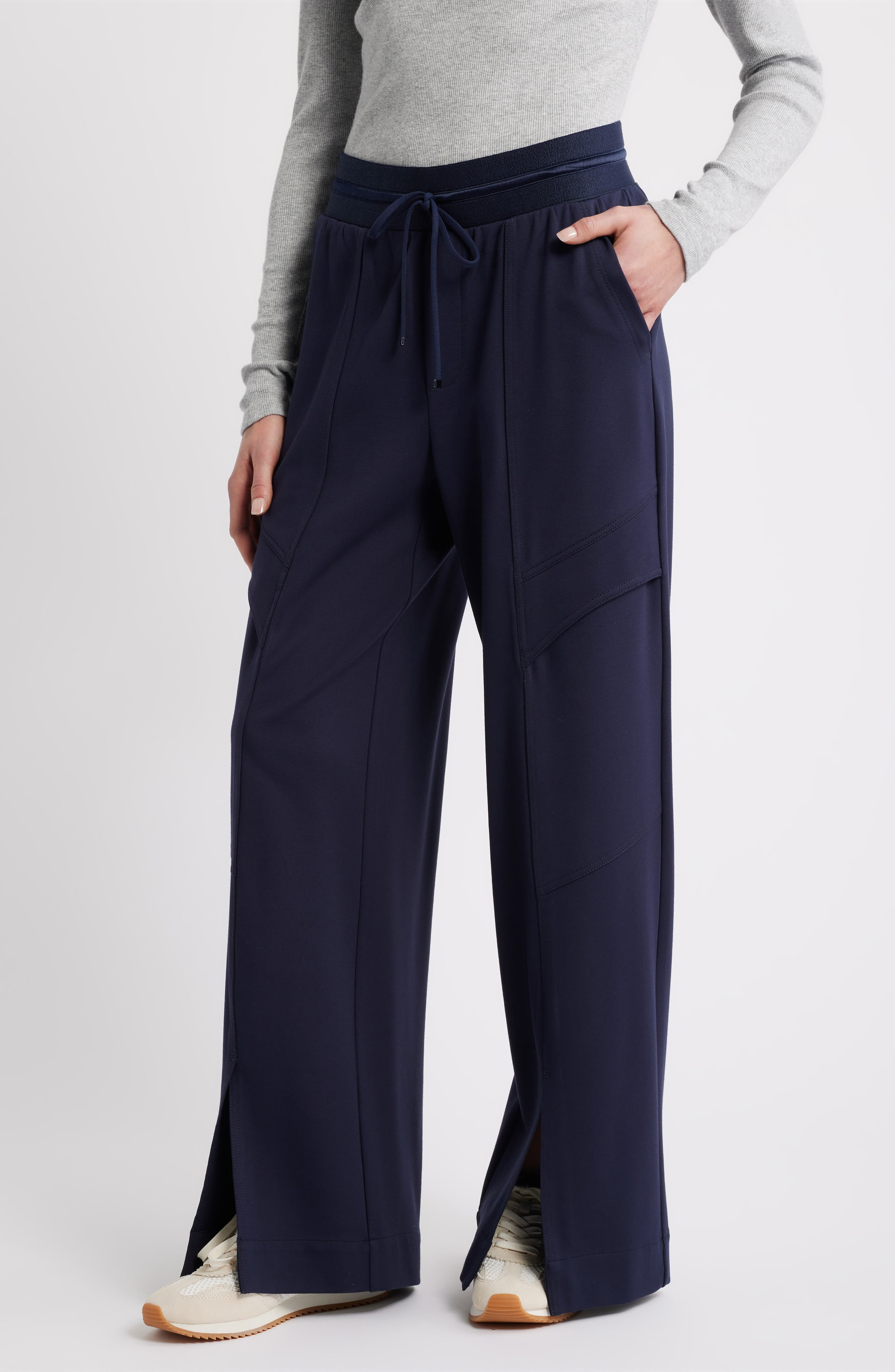 Glider Skyrise Wide Leg Drawstring Pants - image 3