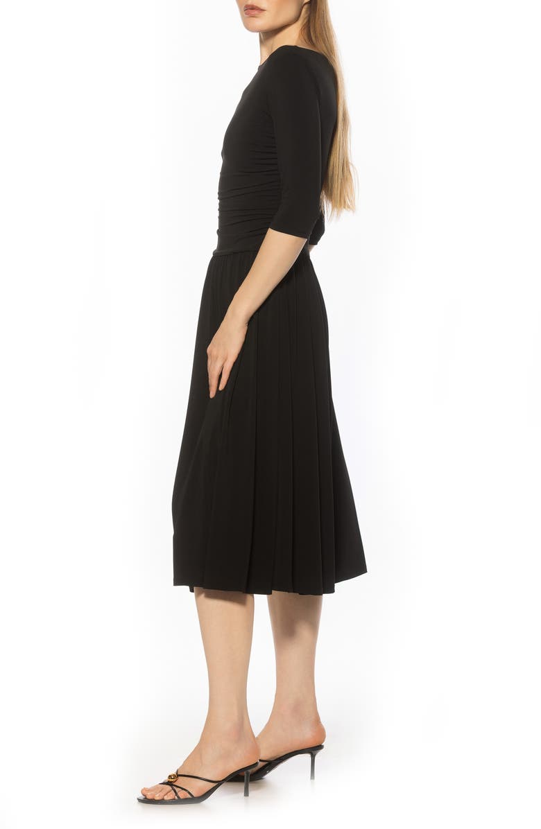 Alexia Admor Jada Fit & Flare Dress, Alternate, color, Black