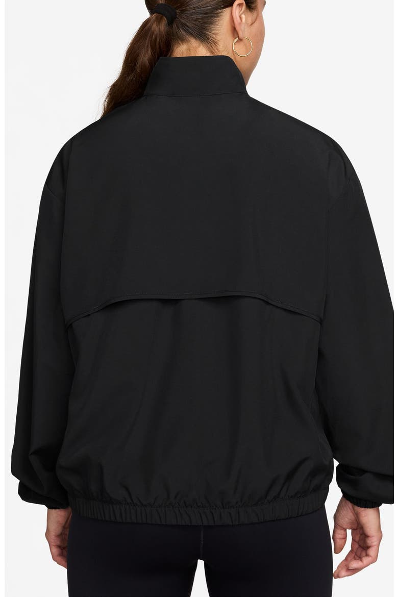 Dri-Fit Woven Jacket, Alternate, color, BLACK/ WHITE