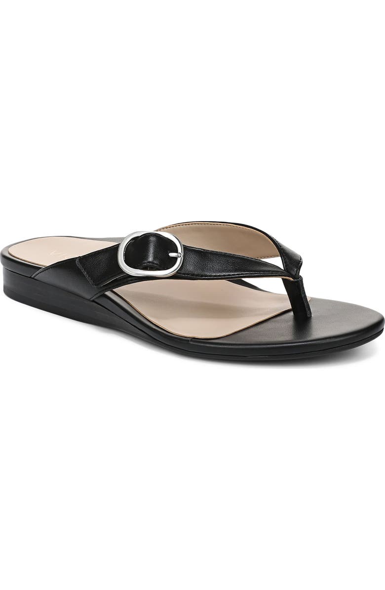 Vionic Ginny Flip Flop, Main, color, Black