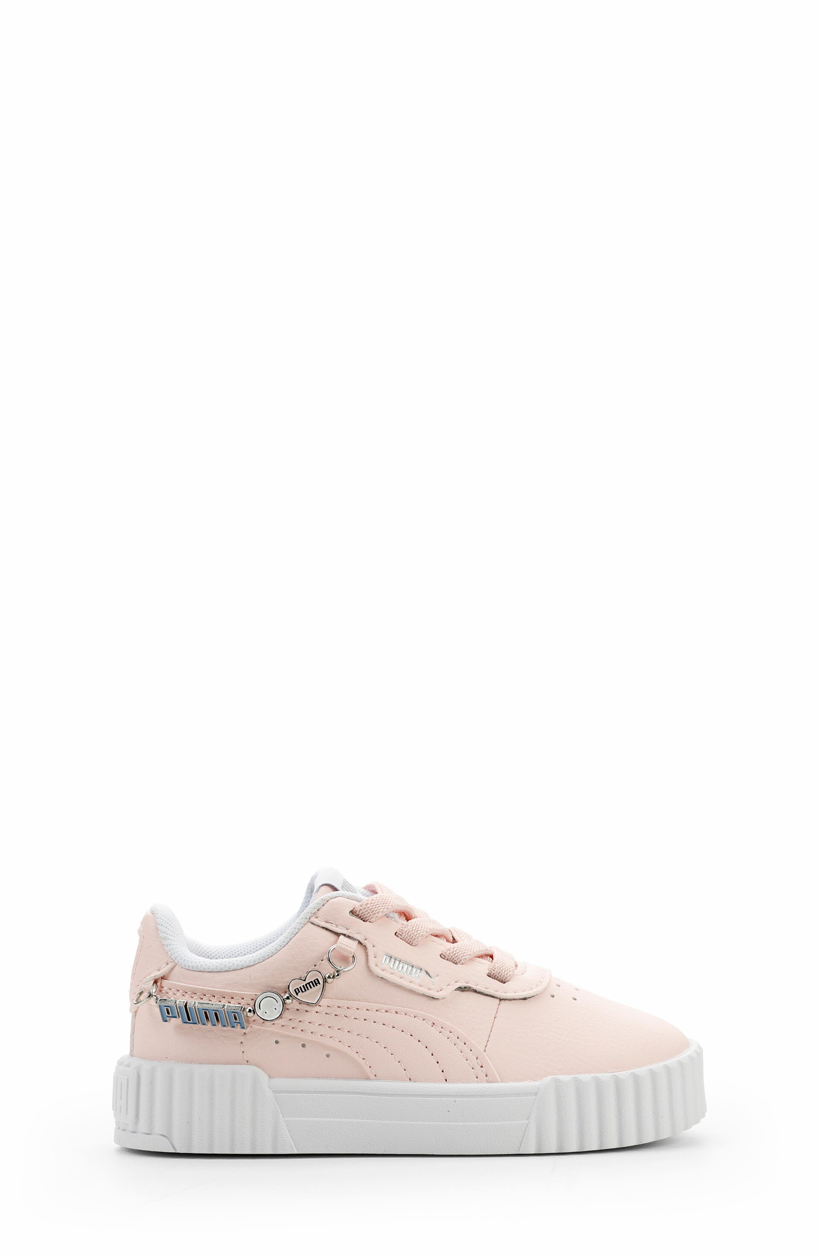 Kids' Carina 3.0 First Blossom Sneaker, Alternate, color, FROSTY PINK-PUMA WHITE-SILVER
