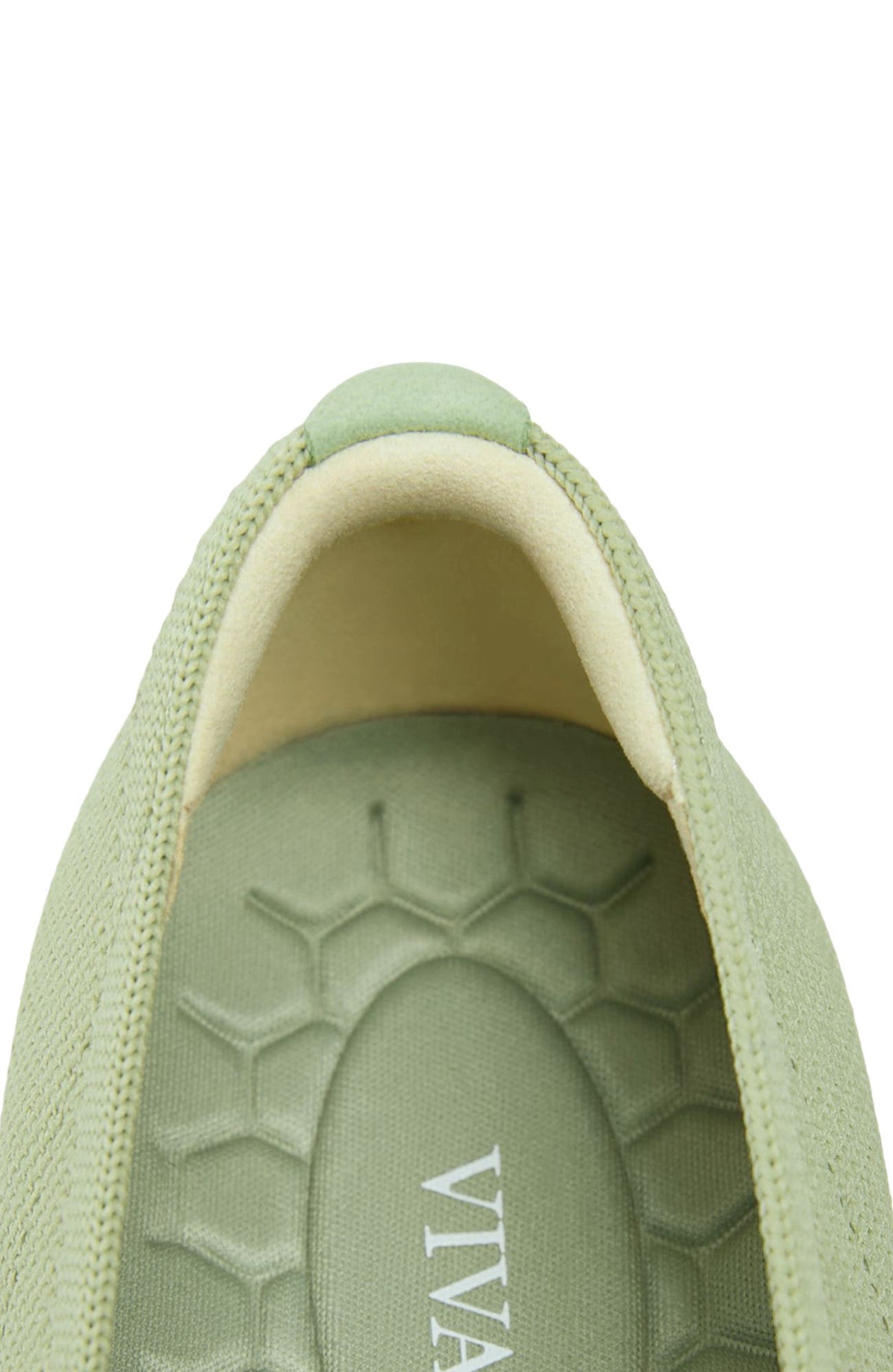 VIVAIA Round-Toe Platform Chunky Heel Loafers, Alternate, color, Matcha