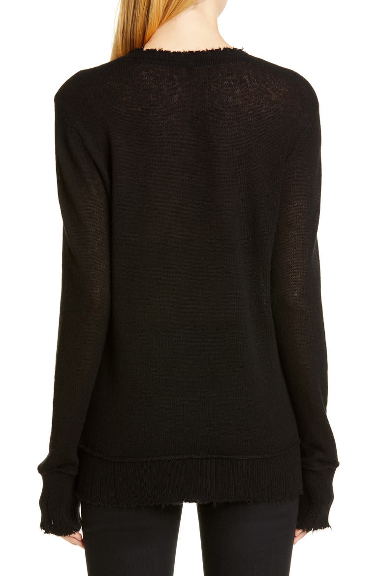 Cashmere Sweater, Alternate, color, BLACK
