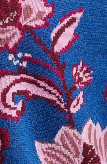 Flower Delicacy Jacquard Cardigan