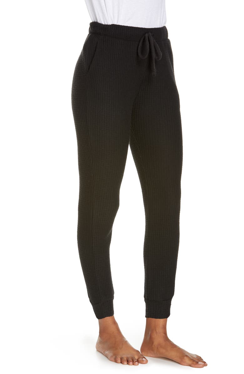 Socialite Waffle Knit Joggers, Alternate, color, 