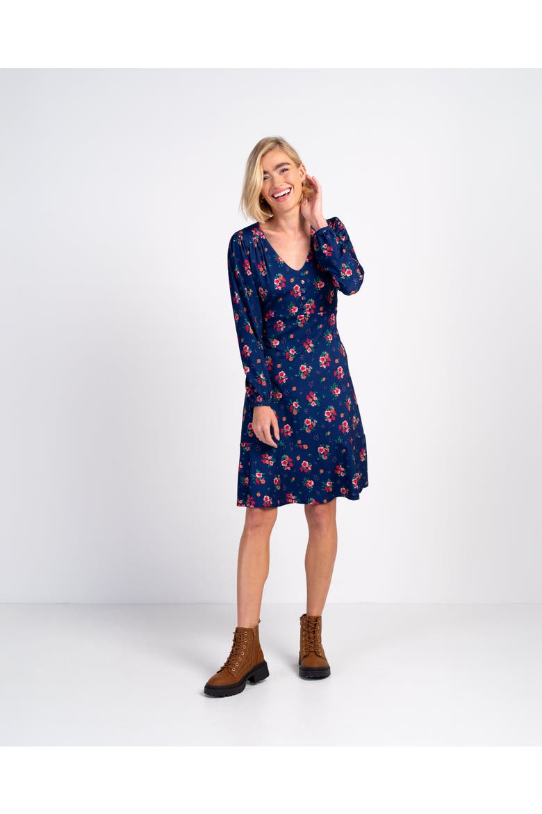 Printed Jersey Dress, Main, color, Spring Floral