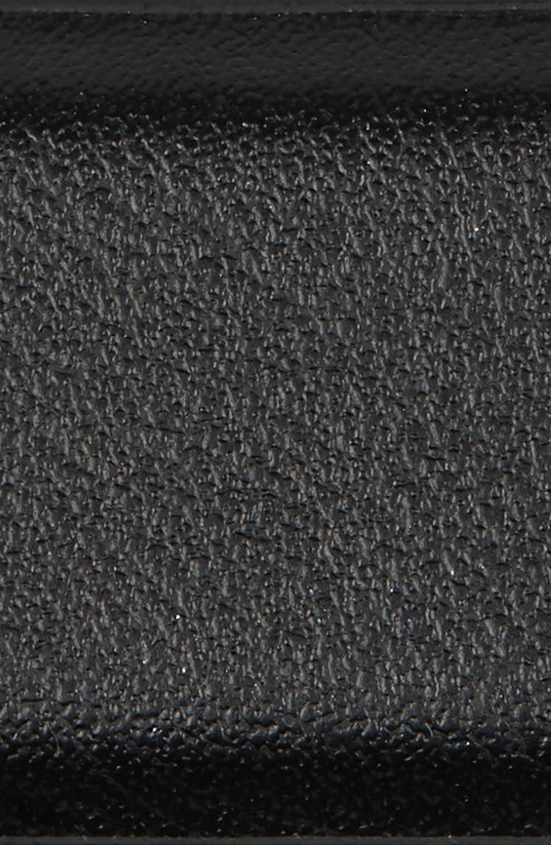 NORDSTROM RACK Asymmetrical Buckle Leather Belt, Alternate, color,