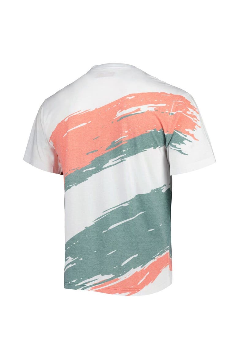 Men's Mitchell & Ness White Florida A&M Rattlers Paintbrush Sublimated T-Shirt, Alternate, color, White