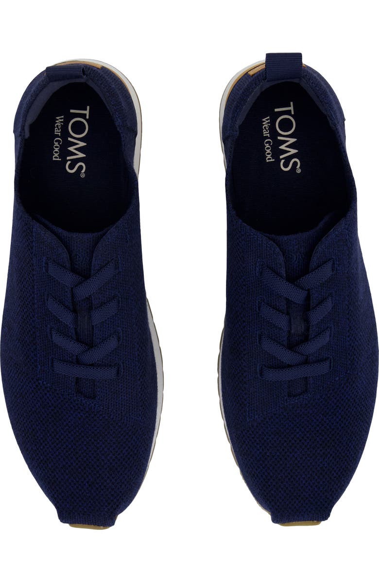 TOMS Resident Plus Sneaker, Alternate, color, Navy
