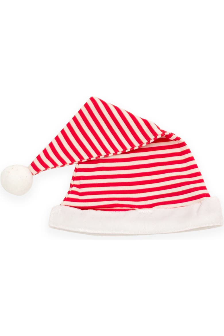 Christmas Bodysuit Pants and Hat Set, Alternate, color, Snoopy Cream Red