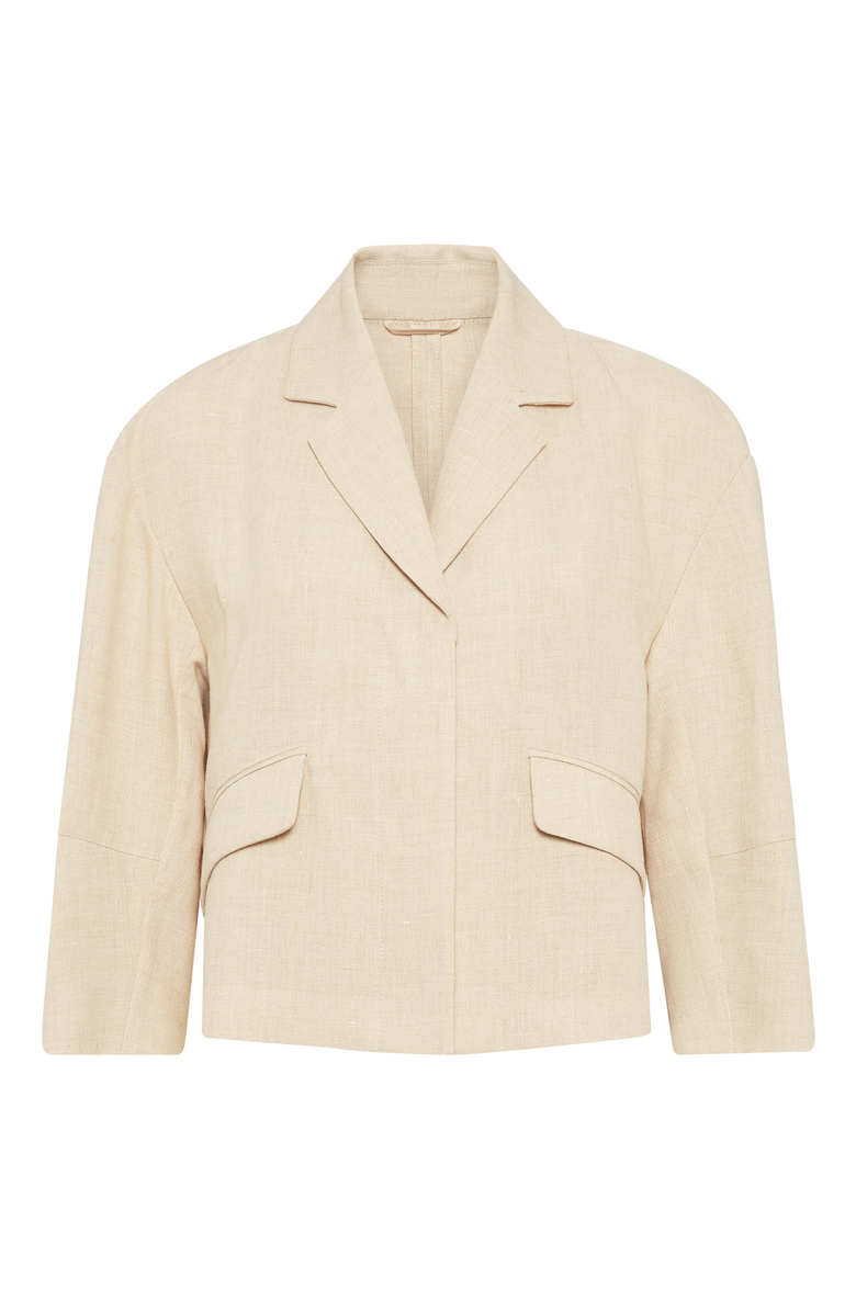 Brunello Cucinelli Cropped blazer, Main, color, 