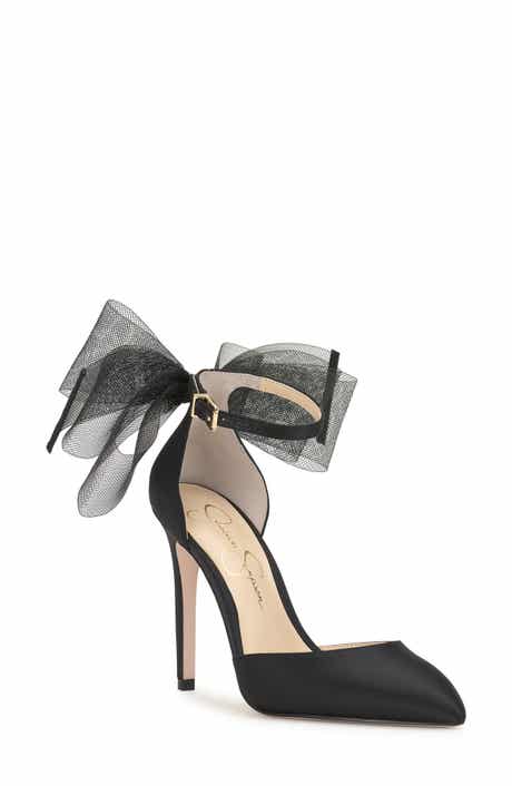 Phindies Ankle Strap Pointed Toe Pump