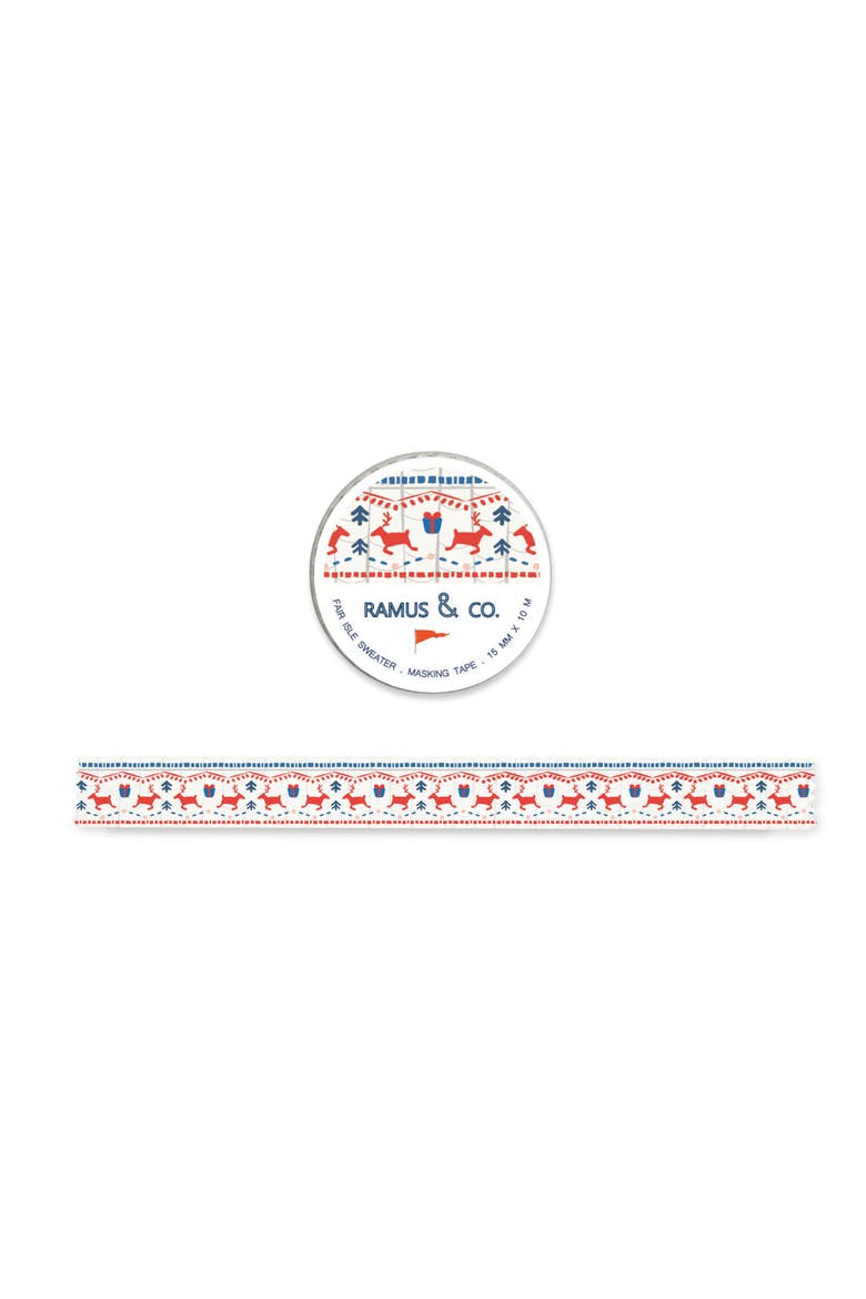 December Classics Winter Masking Tape - 3ct Rolls, Assorted, Alternate, color, Multi-Pack